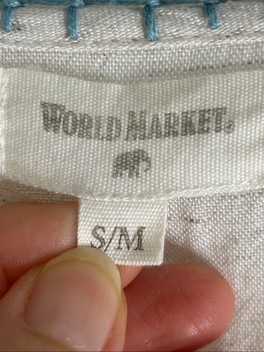 WORLD MARKET Floral Embroidered Kaftan Dress
Size Small/Medium - Picture 4 of 14